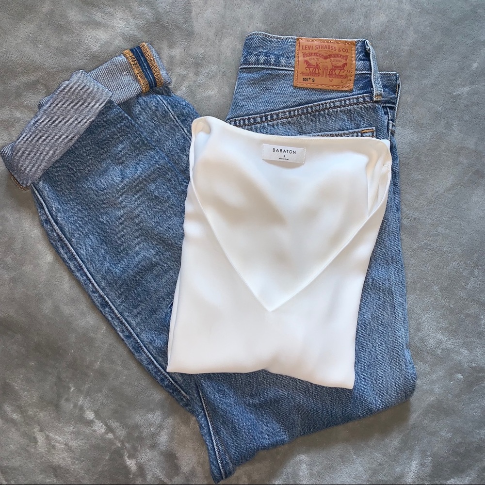 ✨Babaton Randy Blouse from Aritzia✨